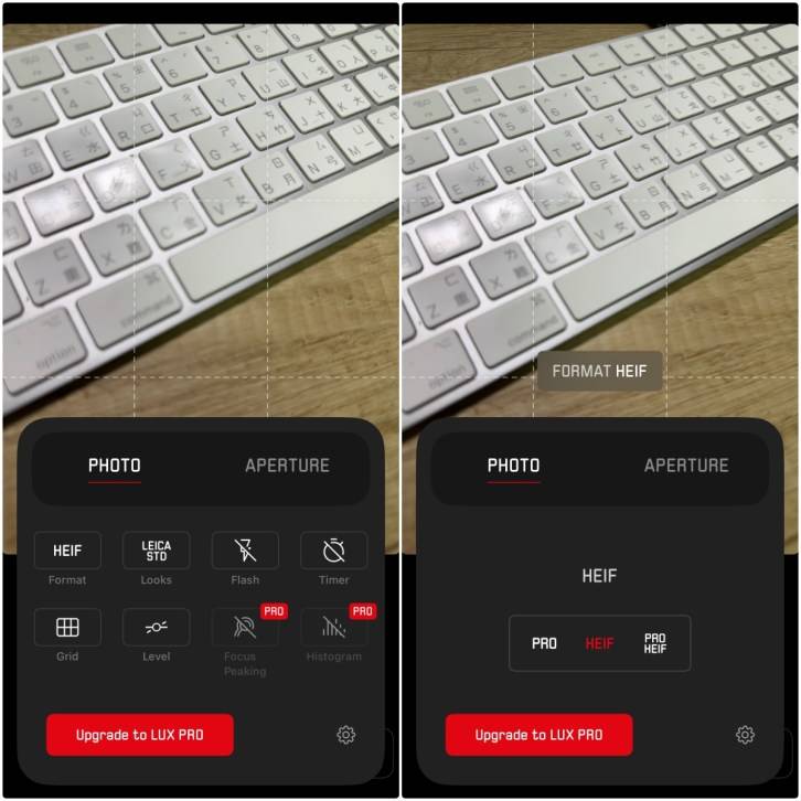 在 iPhone 拍出 徕味的 App「Leica LUX | Pro Photo Capture」， 徕卡官方推出的相机 App