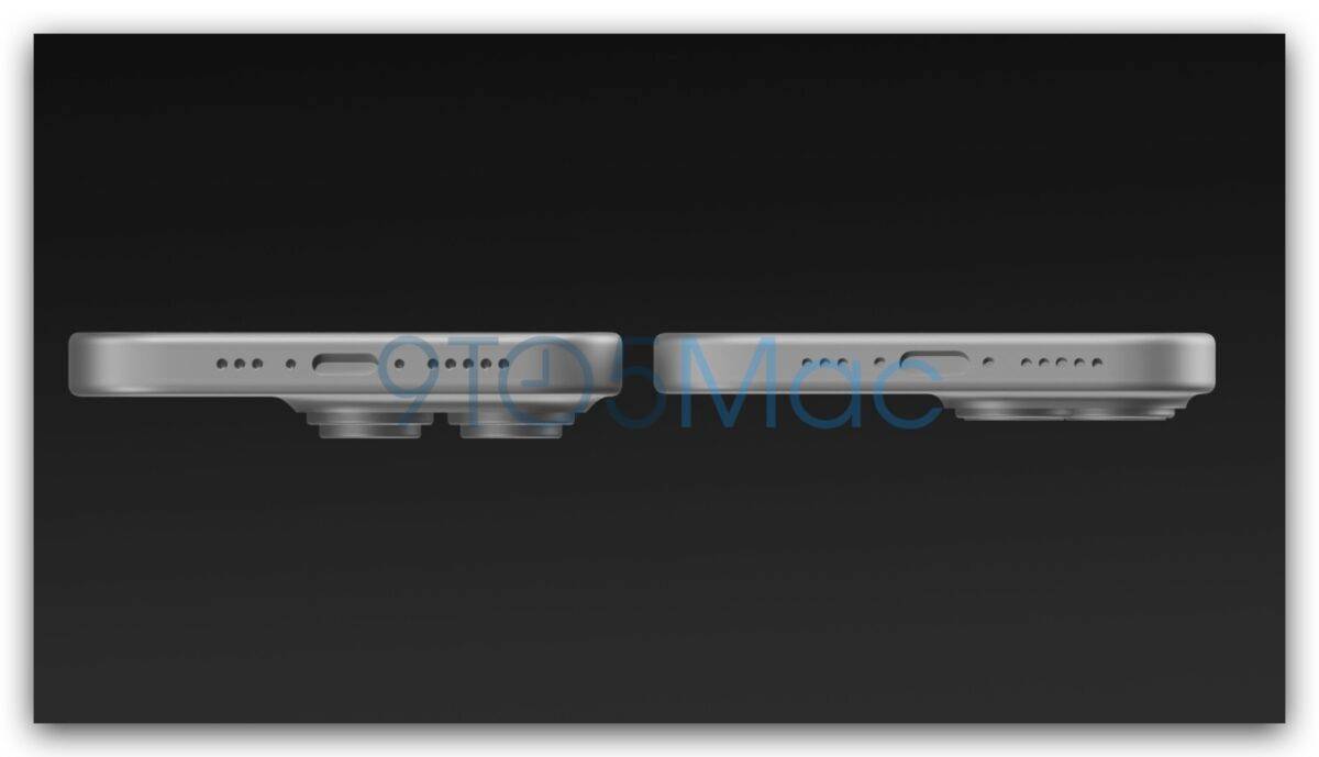 iPhone 15 完整外观照与 CAD 模型曝光！ 屏幕又变得更大了