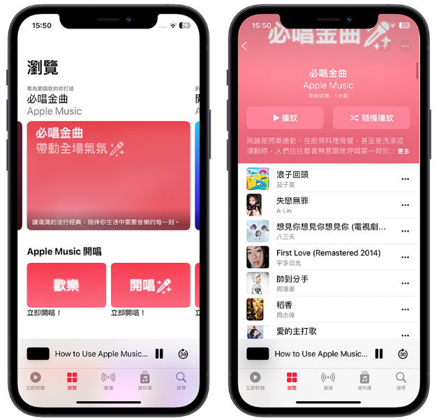 Apple Music 开唱怎么用？哪些音乐有支持？