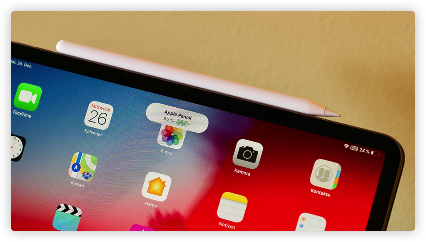 Apple Pencil 2 代与 1 代如何充电与查看电量？告诉你 4 种方法