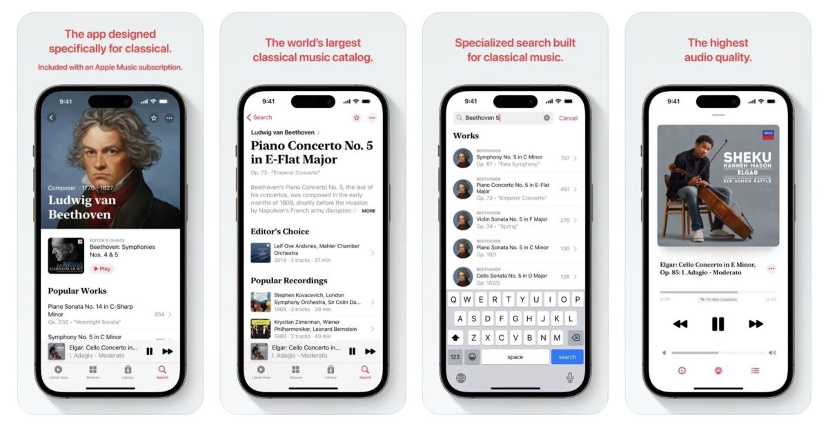 Apple Music Classical 将于 3/28 正式上线，但是有 4 种情况不能用
