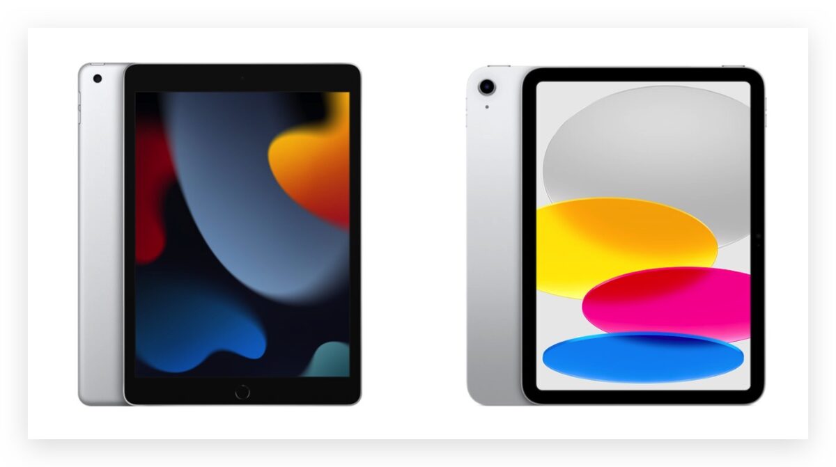 iPad 10 与 iPad 9 差异比较，用一张表告诉你两款 iPad 怎么选