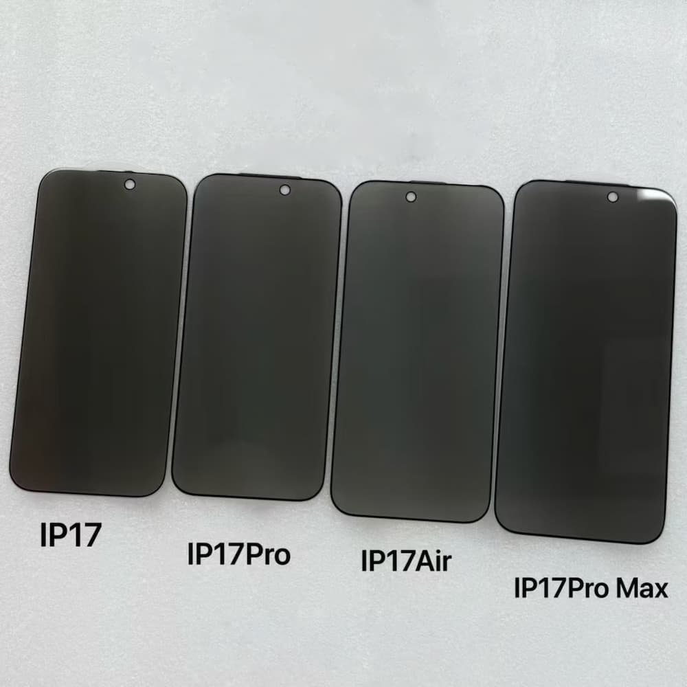 苹果iPhone 17保护贴揭4款屏幕尺寸！ 6.6寸Air屏幕藏两大亮点 soraforwork