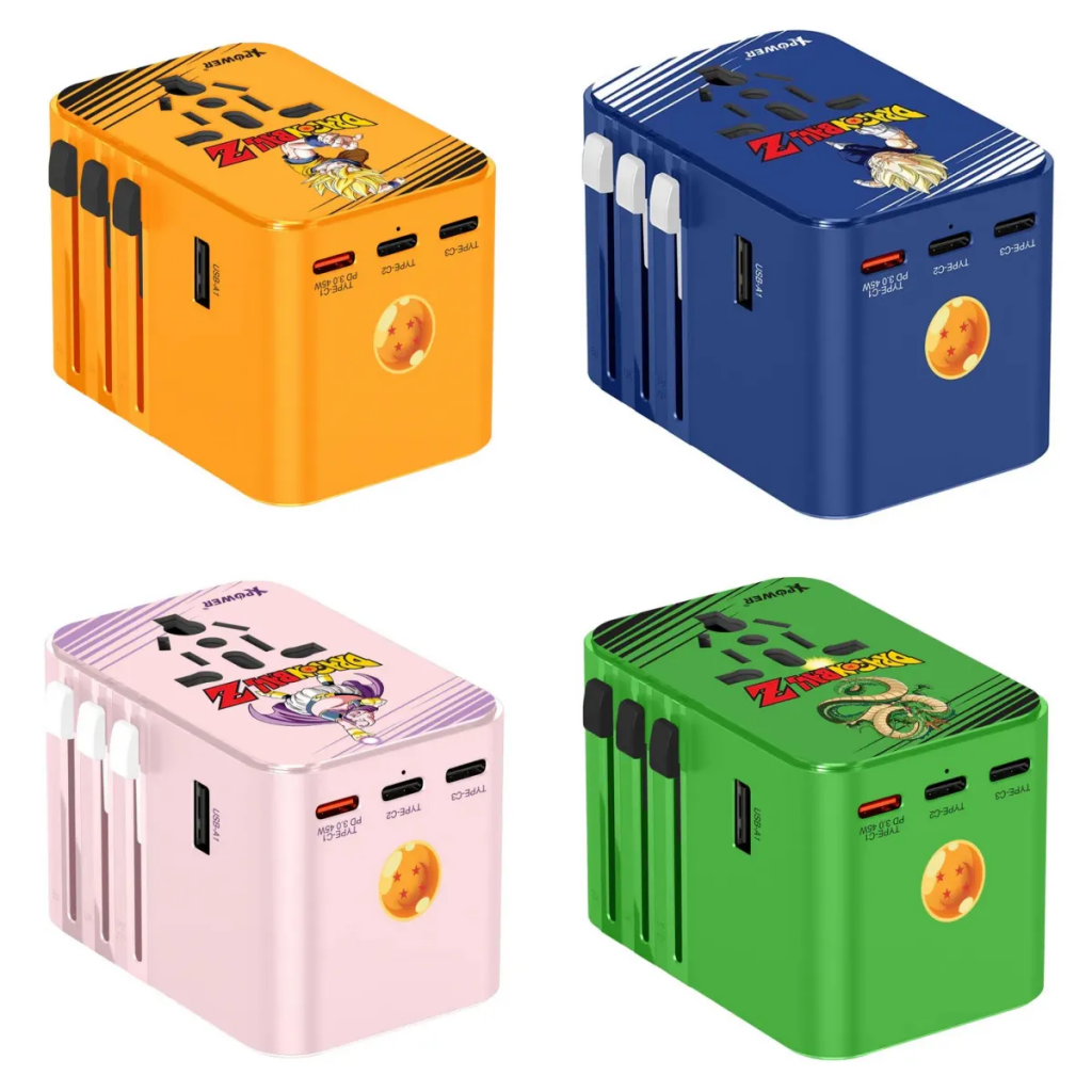 《XPower x 龙珠Z》推出三款产品，高速充电线、旅行充电器、肌肉按摩枪